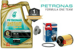 FOR VAUXHALL COMBO D 1.3 BOSCH KIT 5L PETRONAS LONGLIFE + BOSCH FILTER & PLUG
