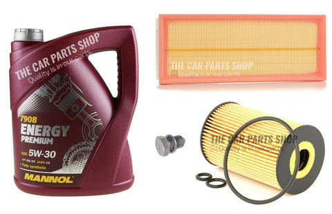 TO FIT AUDI A4 MK4 B8 SERVICE KIT 5L VDX OIL & OIL FILTER AIR FILTER + NEW PLUG