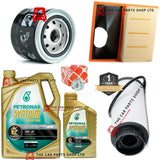 SERVICE KIT FOR IVECO DAILY 35S13 DIESEL 6L PETRONAS - AIR OIL AND FUEL & PLUG