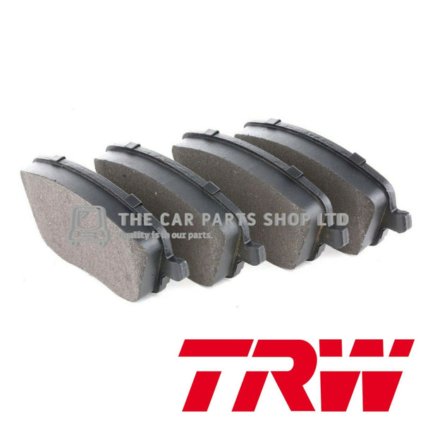 FRONT TRW BRAKE PADS FOR SKODA FABIA TDI VRS MK1 OE QUALITY