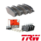 FOR SKODA FABIA TDI VRS MK1 FRONT AND REAR TRW BRAKE PADS PACKAGE