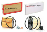 FOR PEUGEOT 407 BELLAGIO MK1 FULL SERVICE FILTERS KIT WITH NEW DRAIN PLUG