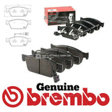 TO FIT VW CARAVELLE MK5 GENUINE FRONT BRAKE PADS - SENSOR ATTACHED BRAND NEW