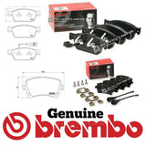 TO FIT VW CARAVELLE MK5 GENUINE FRONT AND REAR BREMBO BRAKE PADS OE QUALITY