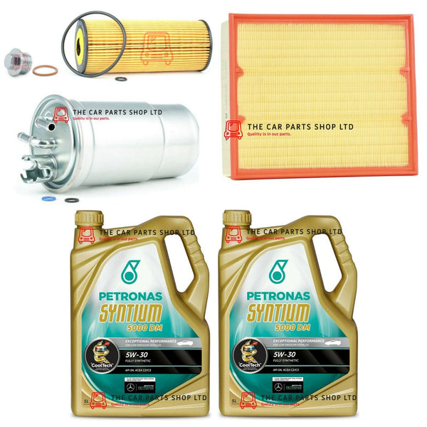 FOR VW LT 35 1997  SERVICE KIT 10L PETRONAS & AIR FUEL OIL + SUMP PLUG