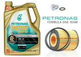 FOR VAUXHALL ASTRA H 1.9 DIESEL SERVICE KIT 5L PETRONAS 5W30 AND OIL FILTER PLUG