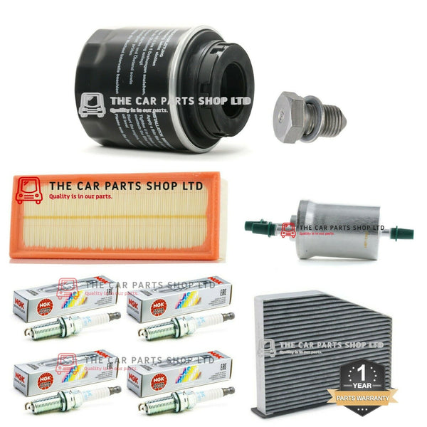 FOR VW SCIROCCO 1.4 TSI MK2 FULL SERVICE FILTERS PACK + LASER IRIDIUM NGK PLUGS