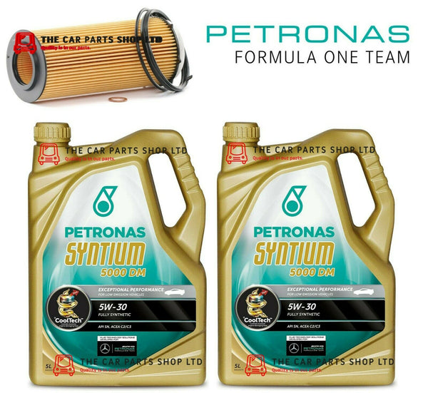 FOR BMW 330D 3.0 E90 SERVICE KIT 10L PREMIUM PETRONAS 5W30 LONGLIFE OIL & FILTER
