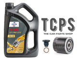 FOR PEUGEOT 308 GT-LINE 1.2 PETROL 2013> SERVICE KIT 5L 0W-30 & NEW OIL FILTER