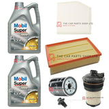FOR FORD TRANSIT CUSTOM 2.0 MK8 FULL SERVICE KIT 10 LITRES MOBIL F 3000 0W-30