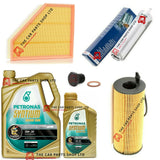 FITS BMW 118D E82 2007-2012 SERVICE KIT 6L PETRONAS 5W30 & AIR OIL AND FUEL FILT