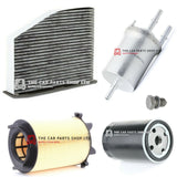 FOR AUDI A3 1.6 PETROL 2003> SERVICE KIT FILTERS 4 FILTERS AIR OIL FUEL CABIN