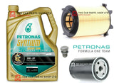 FOR AUDI A3 1.6 PETROL 03-13 PREMIUM SERVICE KIT 5L PETRONAS MOTOR OIL & AIR OIL