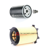 FOR AUDI A3 1.6 PETROL 2003> SERVICE FILTERS KIT AIR AND OIL FILTER WITH PLUG