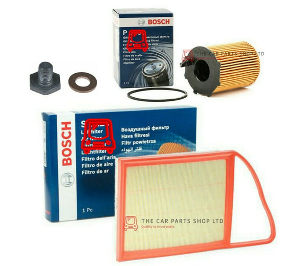 BOSCH FILTER KIT FITS PEUGEOT 207 1.6 HDI SPORT MK1 BOSCH AIR & OIL FILTER KIT