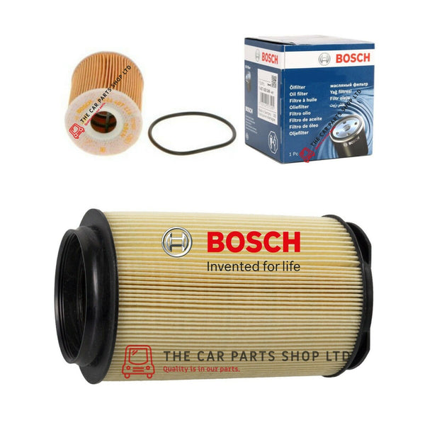 FOR MINI COOPER S R53 BOSCH AIR FILTER BOSCH OIL FILTER AND NEW SUMP PLUG