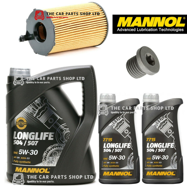 FITS AUDI A4 3.0 TDI BLACK EDITION MK4 SERVICE KIT 7L LONGLIFE + OIL FILTER NEW