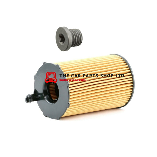 OIL FILTER AND SUMP PLUG  FITS AUDI A4 3.0 TDI BLACK EDITION MK4
