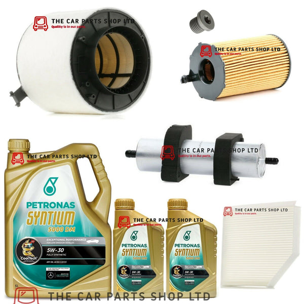 FITS AUDI A4 3.0 TDI (CLAB) MK4 FULL SERVICE KIT 7L PREMIUM PETRONAS 5W30 OIL