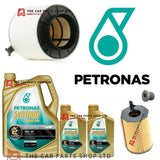 FITS AUDI A4 3.0 TDI (CLAB) MK4 SERVICE KIT 7L PETRONAS 5W30 WITH 2 NEW FILTERS