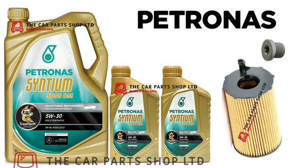 FITS AUDI A4 3.0 TDI (CLAB) MK4 SERVICE KIT 7L PETRONAS 5W30 + OIL FILTER & PLUG