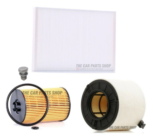 FOR AUDI A4 3.0 TDI QUATTRO MK5 SERVICE FILTERS KIT POLLEN AIR OIL & PLUG