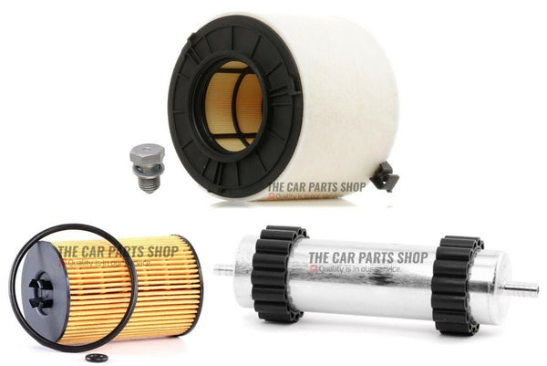 FOR AUDI A4 3.0 TDI QUATTRO MK5 SERVICE FILTERS KIT FUEL AIR OIL FILTER NEW