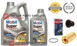 TO FIT VW GOLF GTI 2012> BOSCH SERVICE KIT 6L MOBIL 5W-30 AND BOSCH OIL FILTER