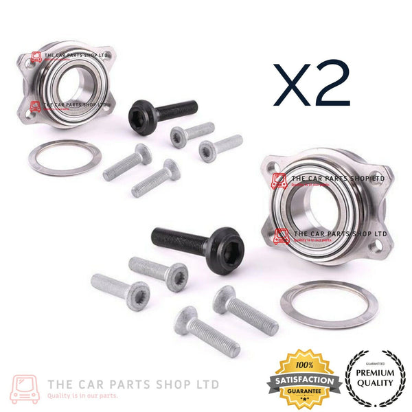 FOR AUDI A4 MK3 S-LINE 2004-2008 FRONT LH & RH COMPLETE WHEEL BEARING KITS