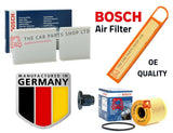 BOSCH FILTER SERVICE KIT FITS PEUGEOT 208 1.4 PETROL 12-19 BOSCH OIL CABIN AIR
