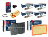 FOR VW GOLF R 2.0 PETROL FULL BOSCH SERVICE FILTER KIT COMPLETE ENGINE SERVICE
