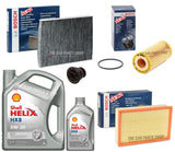 FOR VW GOLF R 2.0 MK7 BOSCH SERVICE PACKAGE 6L PETRONAS AND 3 FILTERS OEM