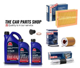 BOSCH SERVICE KIT FOR BMW 330CI 3.0 E46 WITH 7L MILLERS LONGLIFE 5W-30 MOTOR OIL