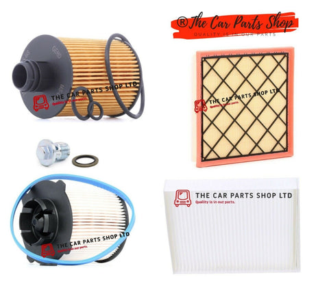 FOR VAUXHALL ZAFIRA TOURER 2.0 CDTI MK3 COMPLETE SERVICE FILTER KIT BRAND NEW