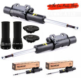 FOR VW CRAFTER 30-50 FRONT MONROE SHOCK ABSORBERS WITH TOP MOUNTS + COVERS