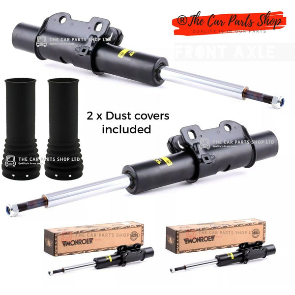 FRONT AXLE MONROE SHOCKERS WITH DUST COVERS TO FIT VW CRAFTER 30-50 OE QUALITY