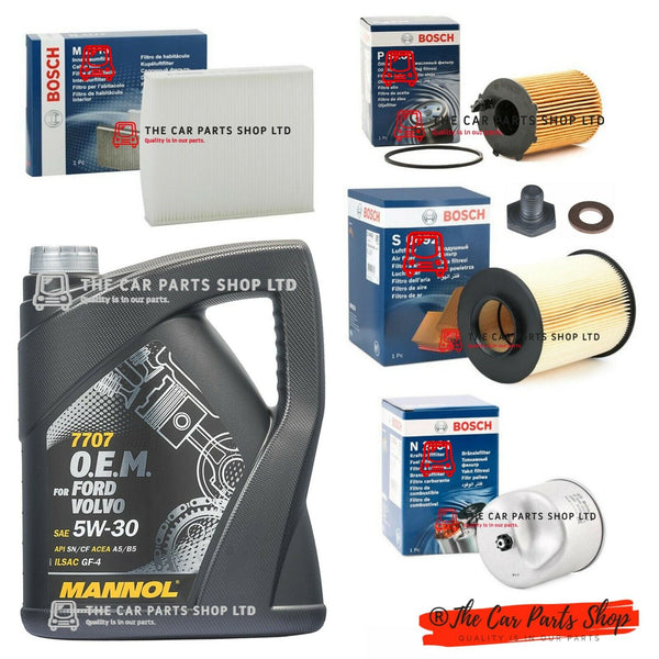 FOR VOLVO C30 D2 1.6 10-13 FULL BOSCH SERVICE KIT