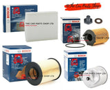 FITS VOLVO C30 D2 1.6 10-13 FULL BOSCH SERVICE FILTERS KIT 4 X BOSCH FILTERS NEW
