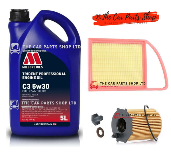 TO FIT CITROEN DS4 1.6 HDI MK1 B75 11-15 SERVICE KIT 5w30 OIL & AIR AND OIL FILT