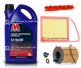 TO FIT CITROEN DS4 1.6 HDI MK1 B75 11-15 SERVICE KIT 5L OIL & AIR OIL FILTER KIT
