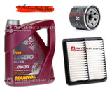 FOR MAZDA CX-3 2015> SERVICE KIT 5L 0W20 AND AIR + OIL FILTER SERVICE PACK