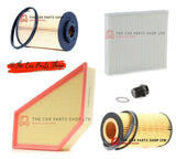 TO FIT VOLVO C70 D5 2.4 MK2 COMPLETE SERVICE FILTER KIT ALL FOUR FILTERS NEW