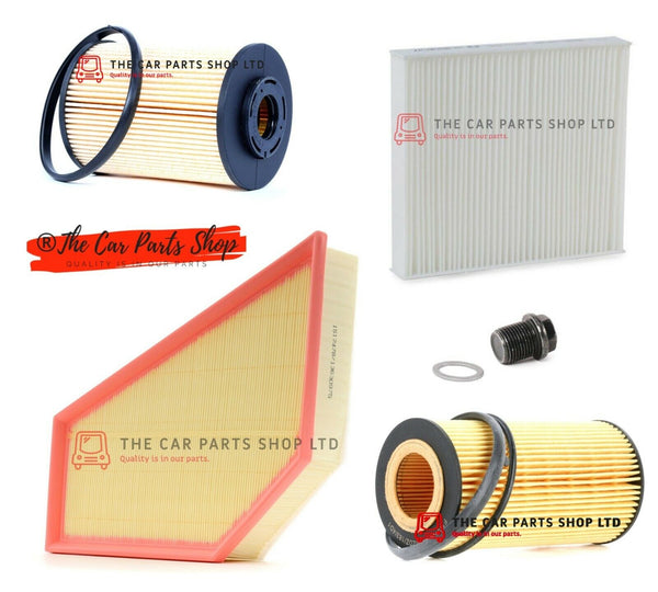 TO FIT VOLVO C70 D5 2.4 MK2 COMPLETE SERVICE FILTER KIT ALL FOUR FILTERS NEW