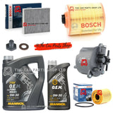 FOR FORD MONDEO MK4 2.2 TDI COMPLETE BOSCH SERVICE KIT WITH DRAIN PLUG