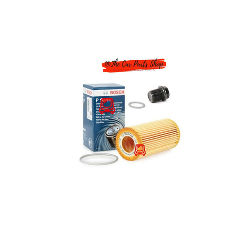 BOSCH OIL FILTER AND SUMP PLUG FOR  VOLVO C70 D5 2.4 MK2 BRAND NEW OE QUALITY