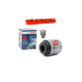 FOR VW SCIROCCO 1.4 TSI 09-15 BOSCH OIL FILTER AND NEW SUMP PLUG FOR SERVICE KIT