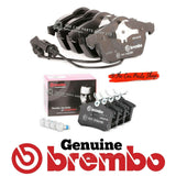 FITS AUDI A4 MK3 2004> FRONT AND REAR BREMBO BRAKE PADS SETS OE PARTS NEW