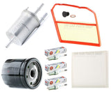 FITS VW POLO 1.0 PETROL MK5 SERVICE FILTERS KIT FULL KIT WITH NGK SPARK PLUGS