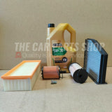 COMPLETE LONGLIFE SERVICE KIT FOR VW JETTA 1.6 TDI MK5 NEW OE QUALITY FILTERS