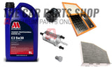 Service Kit For Volkswagen Golf VI 1.4 (2008-2013) OF AF FF CF SUMP OIL